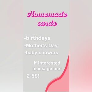HANDMADE CARDS, Made with love❣️